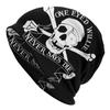 Веселый Роджер Череп и скрещенные кости капот Homme крутые вязаные шапочки Skullies шапка женская унисекс осень-зима теплая объемная шапка-бини