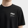 New FILA HERITAGE T Shirt Men's Jet Black F11M538121FBK