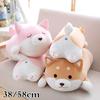 38/58cm Cute Fat Shiba Inu Dog Plush Toy Doll Stuffed Soft Animal Cartoon Pillow Lovely Gift for Kids Baby Children