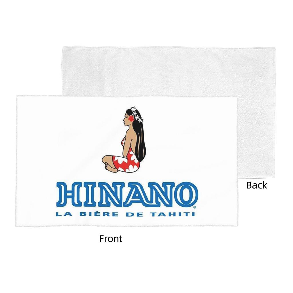 Мягкое полотенце для лица Hinano Tahiti Быстросохнущее Хлопковые полотенца для бассейна и ванны Впитывающие