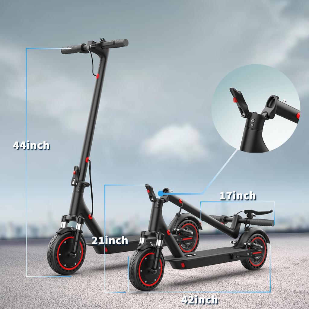 Smart electric scooter, 350W motor, range up to 20km, maximum load capacity 120kg
