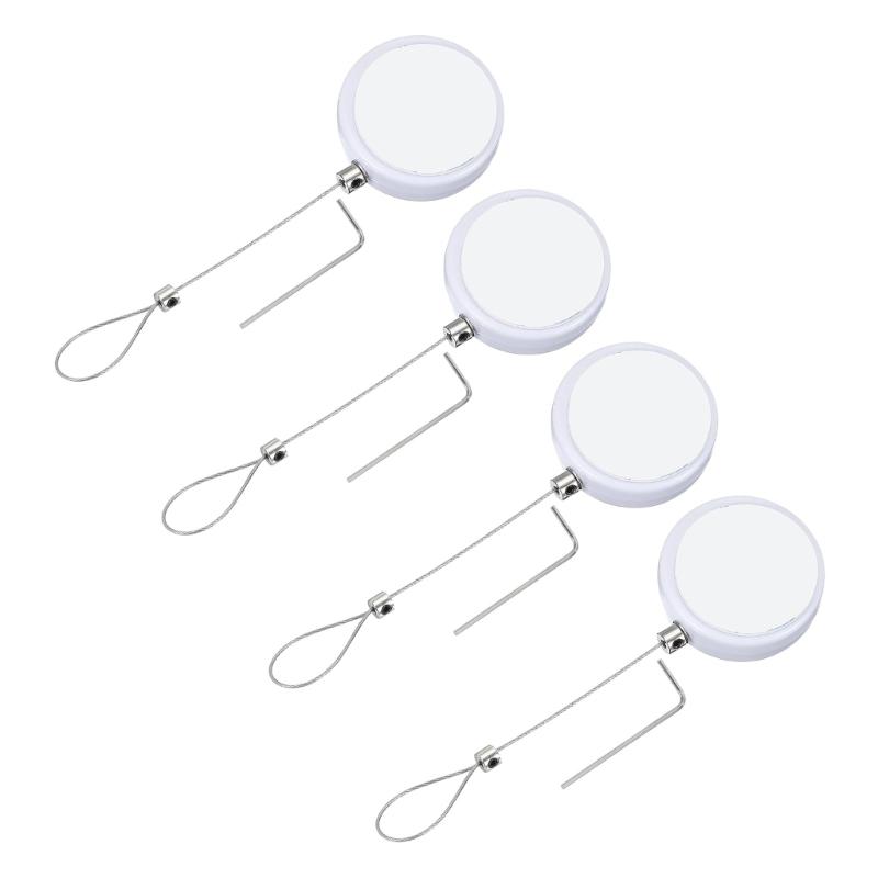 Retractable Remote Organizers Universals Adhesive Backing Fit TV Controllers Reusable Pad for Home Office Use