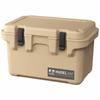 IRIS OHYAMA Days Cold IRIS OHYAMA HUGEL Cooler Box 20L Beige Cooler Box Leisure Cooler Outdoor Camping Large Sports [5.6 Storage] TC-20