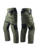 Men's Tactical Outdoor Camouflage Multi-Pocket Breathable Work Pants