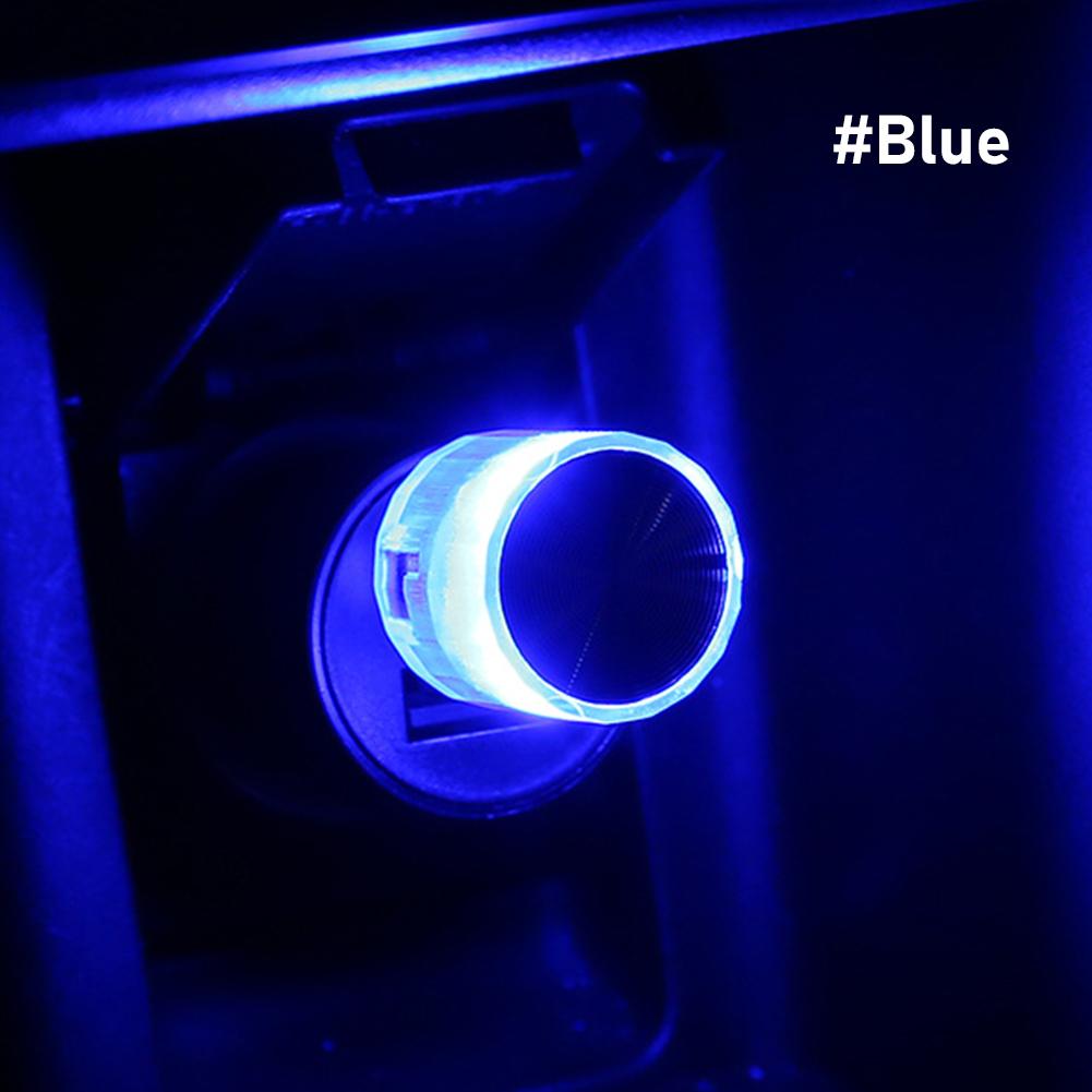 Car Mini USB LED Atmosphere Lights Decorative Lamp for Party Ambient Modeling Automotive PortablePlug Play Auto Interior Led