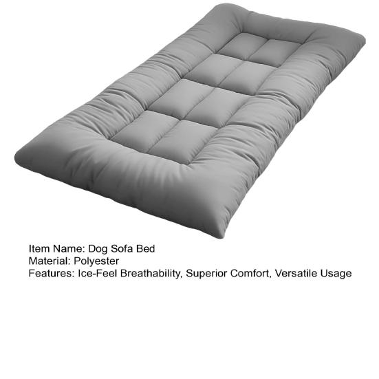 Cooling Memory Foam Dog Sofa Bed Instant Cooling Fabric Ice Feel Breathable Mat Indoor Outdoor Summer Dog Cooling Sofa