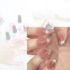 High-quality French Cat Eye Nail Stickers Starry Sky Pattern For Pregnant Women And Students