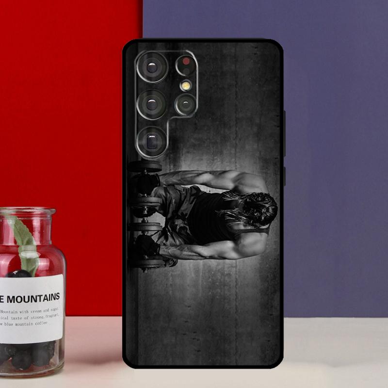 Крутой Чехол-Футляр для Фитнеса и Кроссфита для Samsung Galaxy S25 Ultra S9 S10 S20 S21 S22 Plus S23 Ultra S24 FE