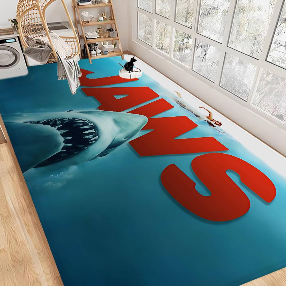 Кухонный коврик J-JAWS (Челюсти) Дешевле Противоскользящий Современный Гостиная Балкон С принтом Современный Домашний Декор