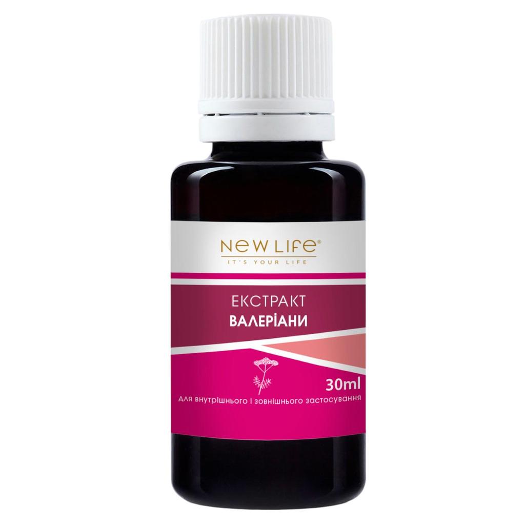 Valerian Extract Tincture Herbal Liquid Supplement Dietary New Life