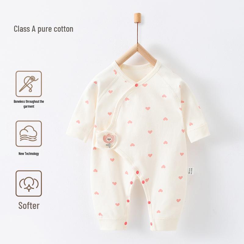 Детский боди из чистого хлопка - Монашеский комбинезон для новорожденных на все сезоны (0-3 месяца)
