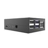 Raspberry Pi 4 Metal Case with Fan Support, Dual Color Options