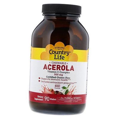Ацерола, Витамин С комплекс, Acerola, 90таб Ягода (36124044)
