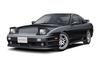 Aoshima Bunka Kyozaisha The Model Car Series SP14 Nissan RPS13 180SX TYPE X Custom Wheel Пластиковая модель 1/24 '96 (Машина)