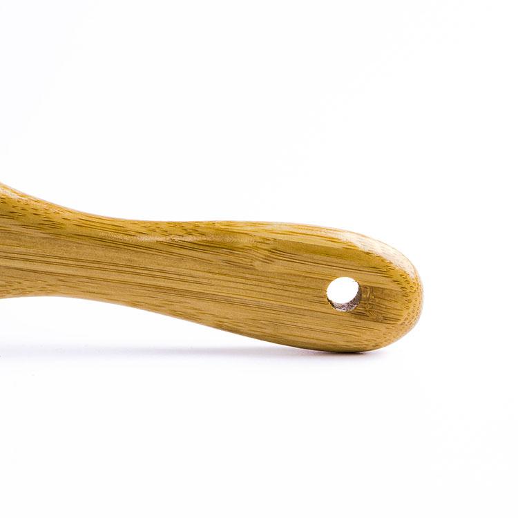 Hair Scalp Massage Comb Hairbrush Printing Cushion Oval Hairbrush Detangling Hair Brush Private Label Wooden Hair Brush