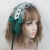 Women Lolita Headband Headdress Lace Ribbon Bowknot Japanese Sweet Cute Cosplay