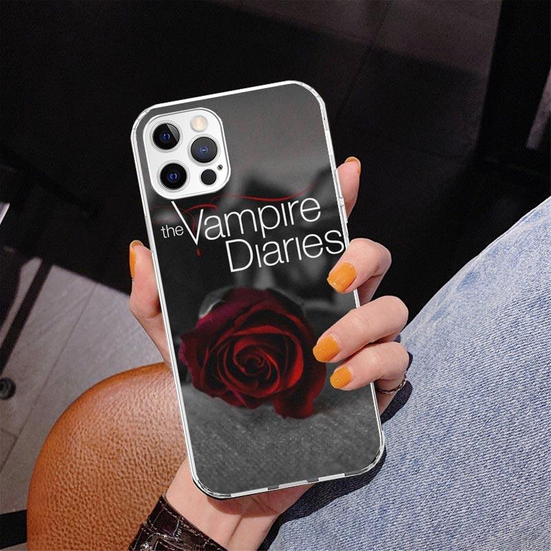 The Vampire Diaries Salvatore Phone Case For iPhone 17 Air 16 Pro Max 16E 15 + 14 Plus 11 12 13 Mini 7 8 SE Gift Print Cover Fun