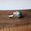 Медное кольцо с бирюзой, Кольцо из стерлингового серебра 925 пробы, Ювелирные изделия ручной работы, Свадебное кольцо в стиле бохо, Мини-кольцо с драгоценными камнями, Новогодний подарок, Подарок на праздничную одежду,