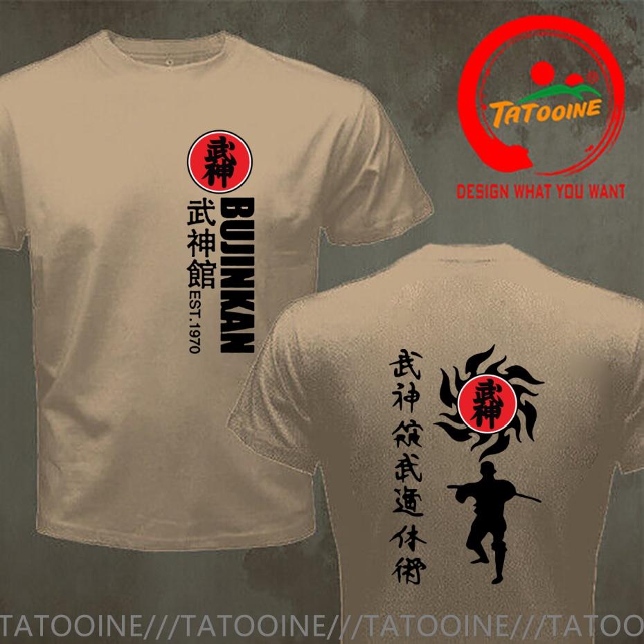 Funny Design Bujinkan Budo Taijutsu Shinobi Ninja Japan Martial Art Shirt Unisex Fashion Trendy Casual Clothing Stylish Tops Tee
