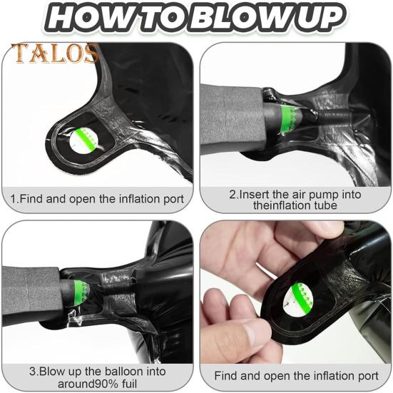 6 шт. ходячих воздушных шаров в виде цыплят, белые, черные, латексные воздушные шары в виде цыплят, стоящие сельскохозяйственные животные, украшение для вечеринки по случаю дня рождения, детского душа