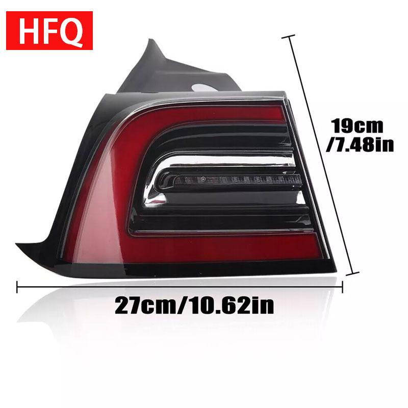 Compatible with 2017-2021 Tesla Model 3 Outer Taillight 3-Pin (1077397, 1077398)