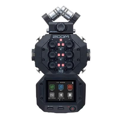 Zoom Handy Recorder Podcast Field Recorder 8-канальный музыкальный год производства Производитель Расширенная гарантия H8 [3 в комплекте]