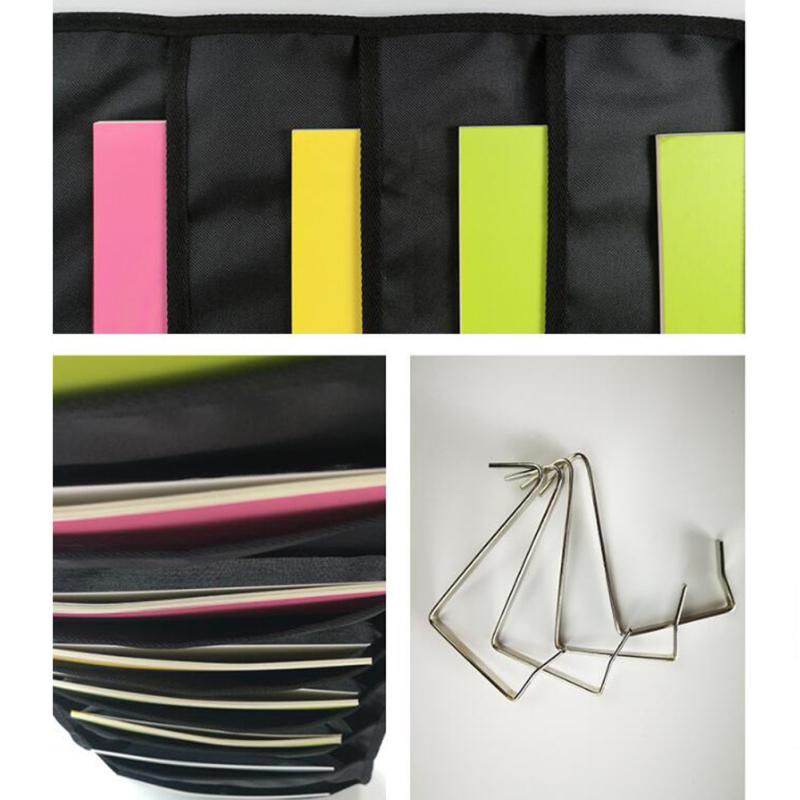 2 шт. 10-слойная сумка для хранения из ткани Оксфорд, многофункциональный настенный органайзер для папок с файлами, для