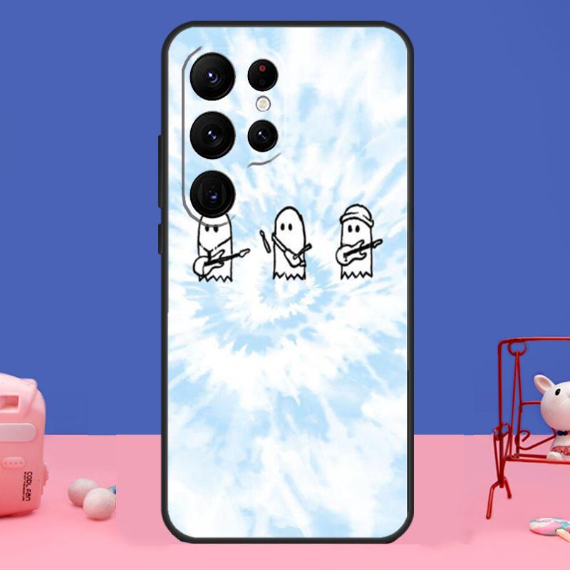 Чехол 'Джули и призраки' для Samsung Galaxy S23 S24 Ultra S21 S22 Plus Note 20 Note 10 S8 S9 S10 S20 FE