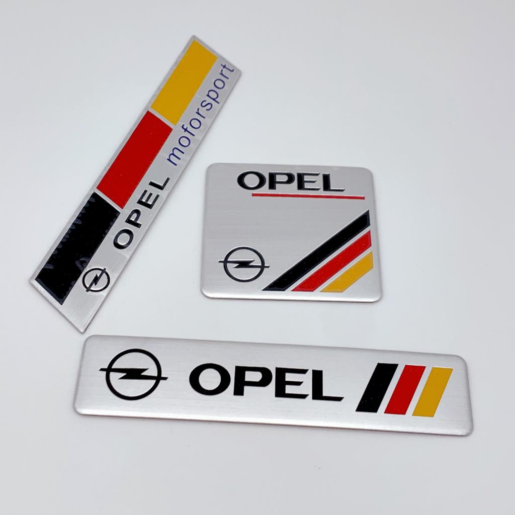 ypzsd3 3D Aluminum Car Emblem Badge Styling Trunk Sticker For Opel Astra H G J Insignia Mokka Zafira Corsa Vectra C D Body Accessories