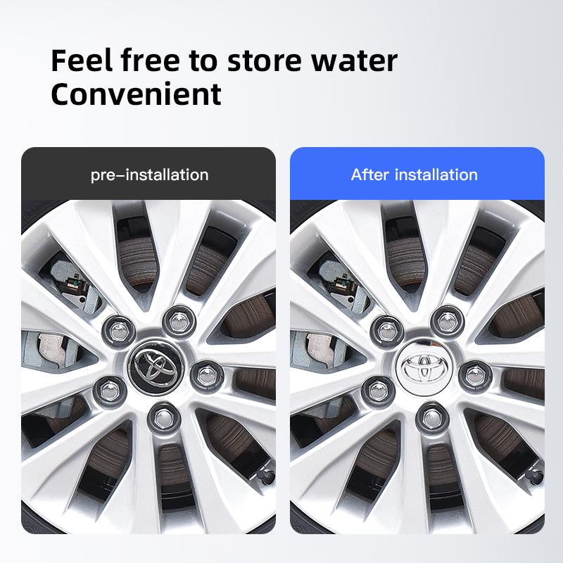 4Pcs 56/62mm Toyota Car Wheel Center Hub Cap Accessories For Toyota GR Corolla Yaris Aygo Prius RAV4 Crown CHR Camry Auris Verso