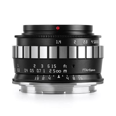 Объектив TTArtisan 23mm C Черный x Серебристый Meisho Optical гарантия f/1.4 L-mount APS-C 2 года