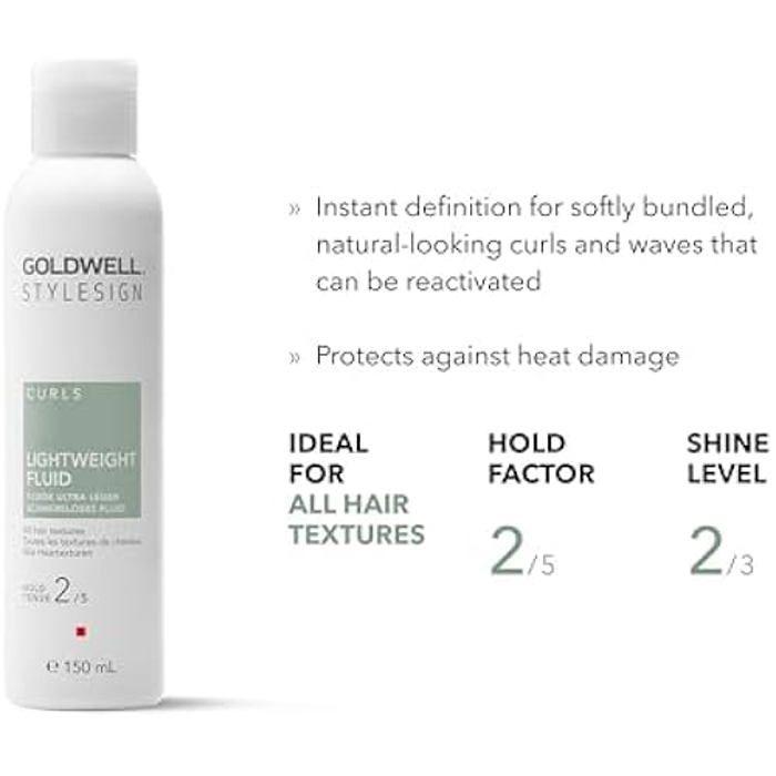 Produit de coiffure - GOLDWELL - StyleSign Lightweight Fluid - 150ml - Boucles définies - Protection chaleur