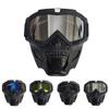 Eye Protection Skull Head Motorcycle Goggles Head-mounted Motocross Skulls Mask Work