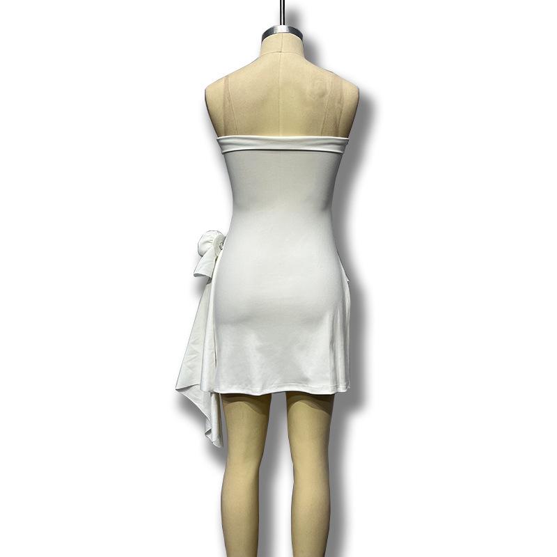 2024 Summer Elegant Women's Sleeveless Strapless Dress