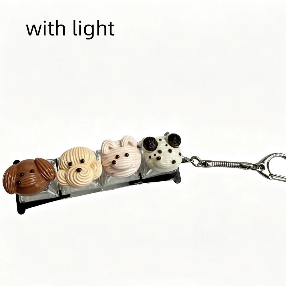 Simulation Food Food Miniature Fidget Keycap Finger Button Fake Food Key Chain Bag Charm