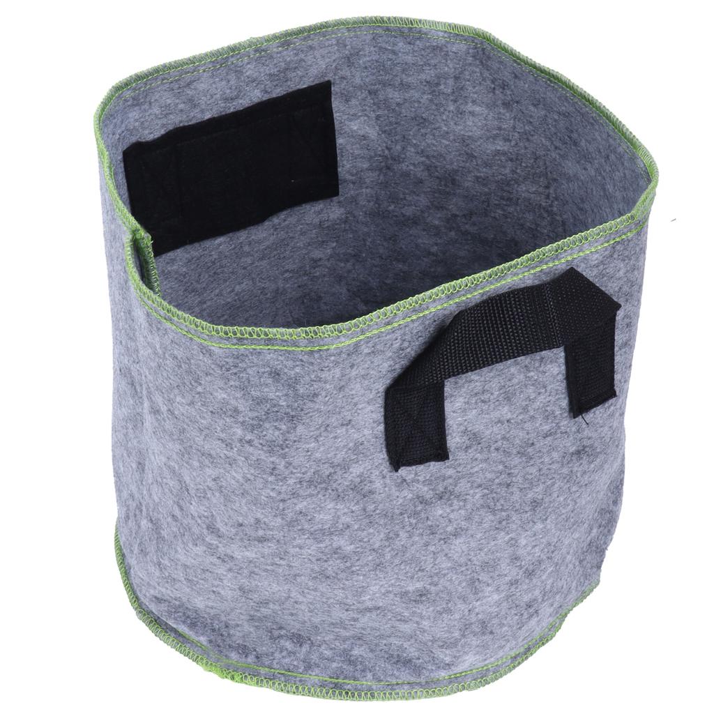 Gardening NonWoven Plant Grow Bag Environmentally Friendly Plan Planter Bag for Outdoor(5 Gallons 30x25cm )
