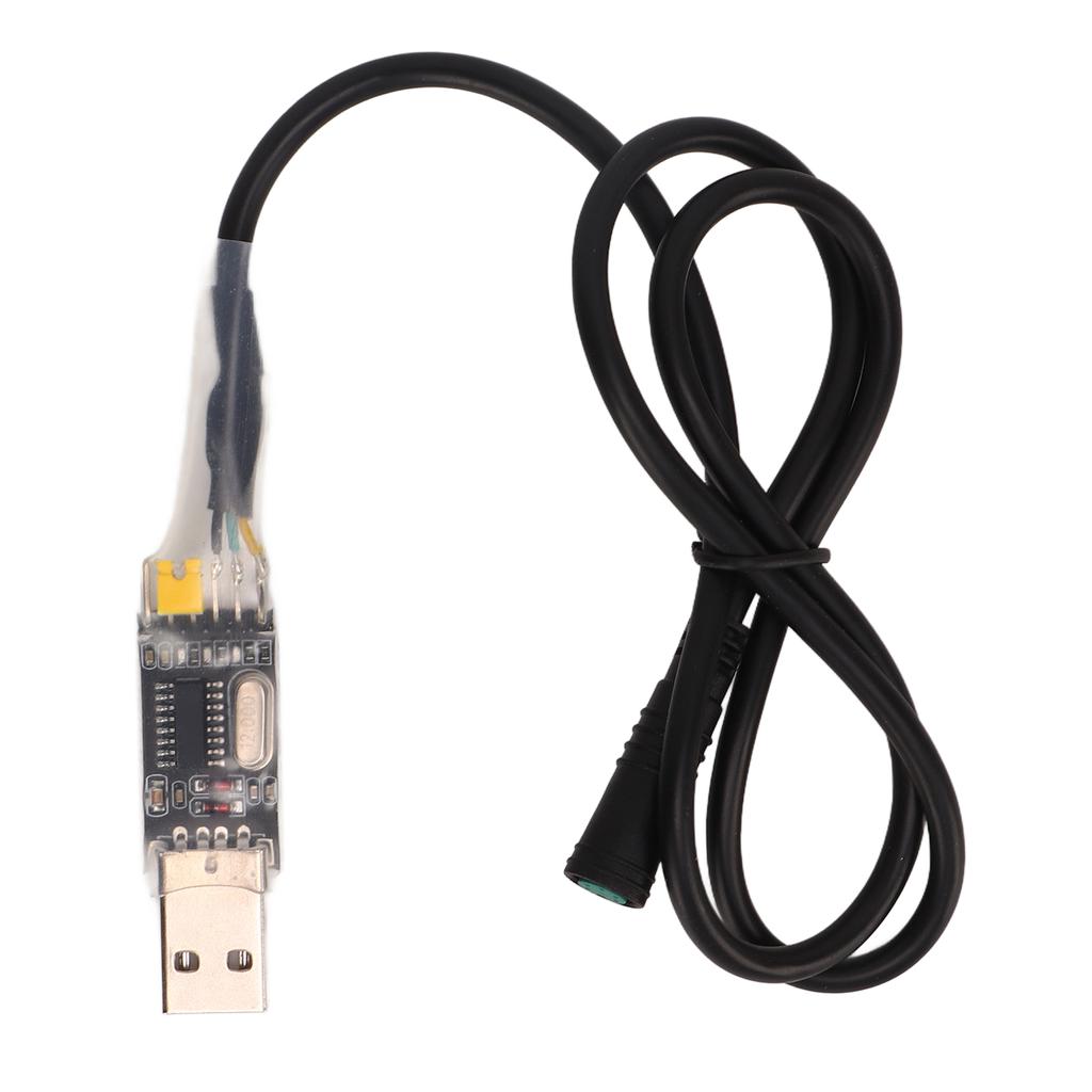 USB-кабель для программирования электрического велосипеда, пластиковый 5-контактный разъем USB2.0, программирование двигателя среднего привода
