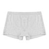 Women Mid-rise Shorts Panties Seamless Solid Color High Elastic Slim Fit Ribbed Safety Shorts Briefs Underpants
