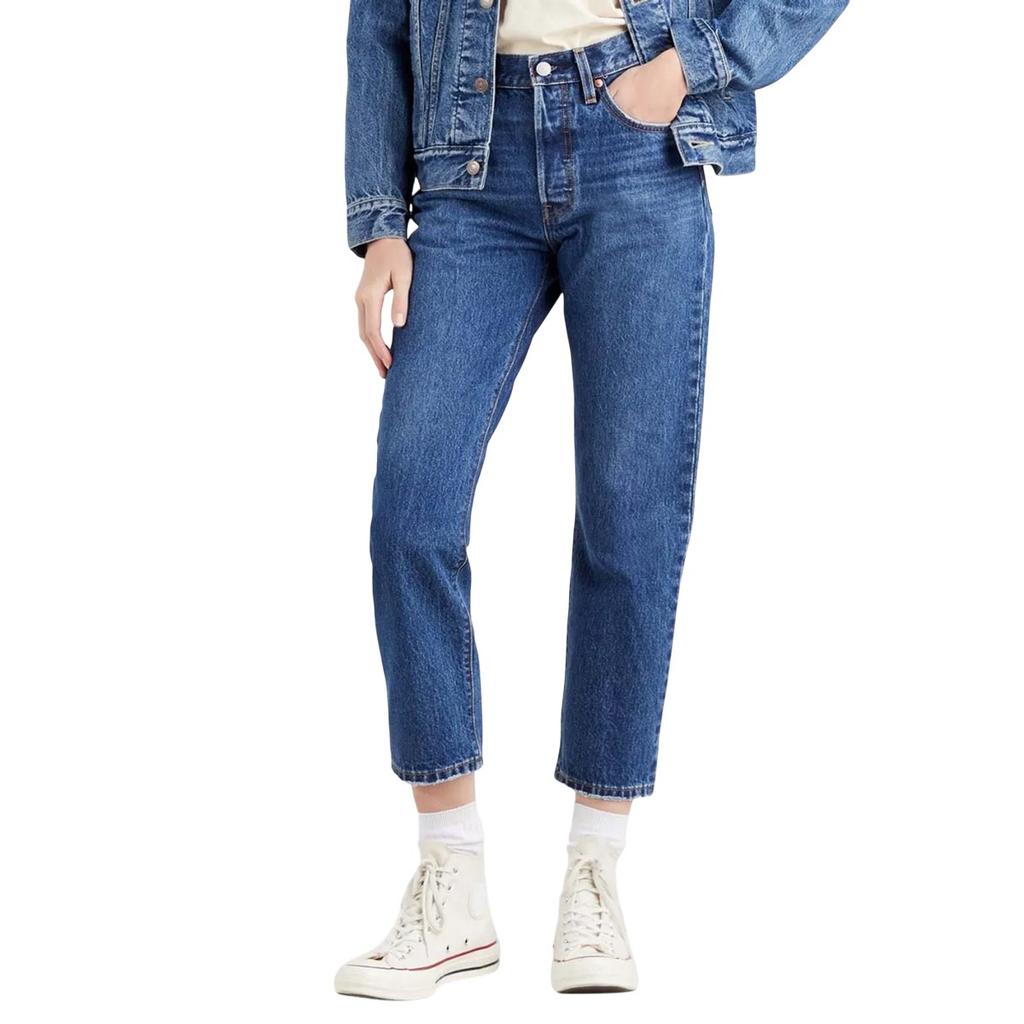 Levis Womens/Ladies 501 Cropped Jeans