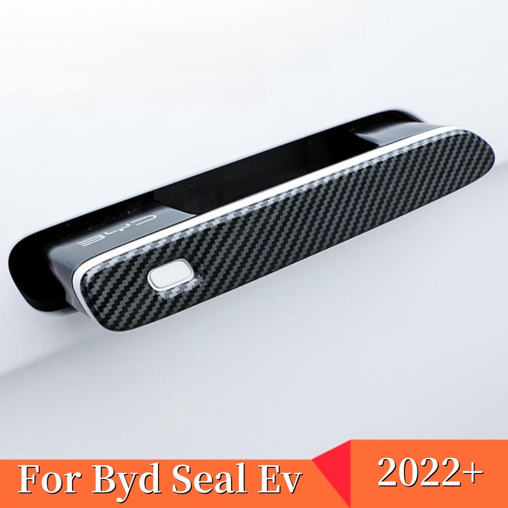 For BYD Seal EV 2022 2023 Exterior Door Handle Cover ABS Anti-Scratch Car Door Handle Protective Sticker Exteriror Accessories