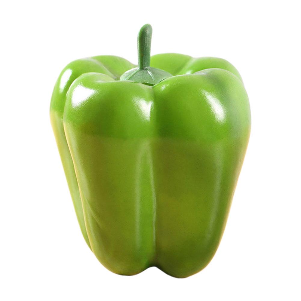 Simulated Colorful Pepper Model Replica Realistic Vegetable Accessorie Chili Arrangement Fake D N3A7