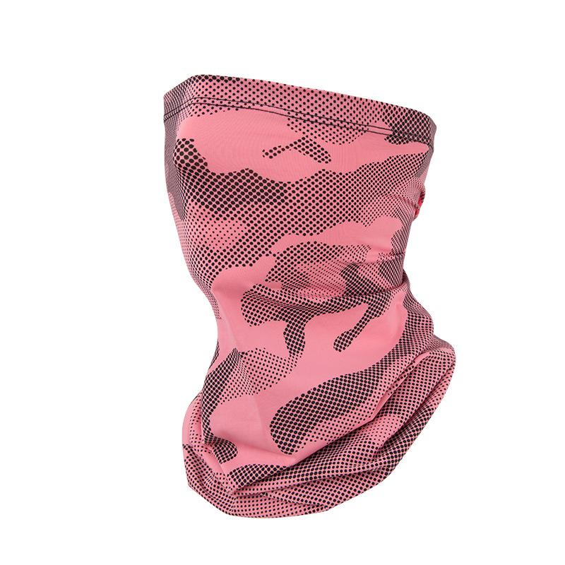 Summer Cycling Camouflage Gaiter: Quick-Dry, Breathable, Ice Silk Headband for Sun Protection