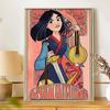 Disney Набор для алмазной живописи Mulan Сила, Алмазная мозаика, Поделки для настенного искусства, Декор для дома
