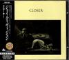 CD JOY DIVISION - Closer POCD1880 London Records 1993 Japan Rock Used