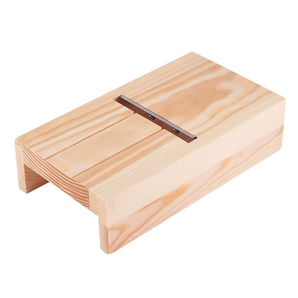 For Creative Soap Beveler Planer Wood Drawer Box Soap Trimming Tool Loaf Soap Mold Cutter for Soap Making Soap Shaver To