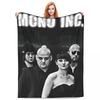 Германия Mono Inc Группа Покрывало Рок-музыка Пледы Плед Многофункциональные Пледы для Постельного Белья Покрывала Покрывало Одеяло