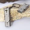 Stainless Whistle Outdoor Emergency Survival Whistles Gear Double Pipe Whistle