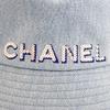 CHANEL  AA8088 hat blue denim Women
