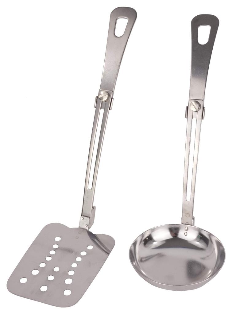 CAPTAIN STAG Набор для барбекю складной компактный нержавеющая сталь сделано в Японии Лопатка/Половник UZ-13225