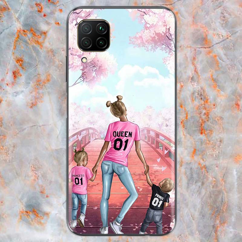 Девочка Мальчик Модный Детский Чехол Для Huawei Mate 40 30 20 20X 10 RS P Smart 2021 2020 ZS Pro Plus Lite 2019 Телефон Чехол